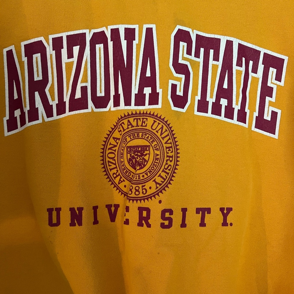 Champion Arizona State University Gold Crewneck - Picture 2 of 5